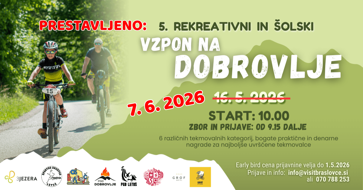 PRESTAVLJENO kol. vzpon